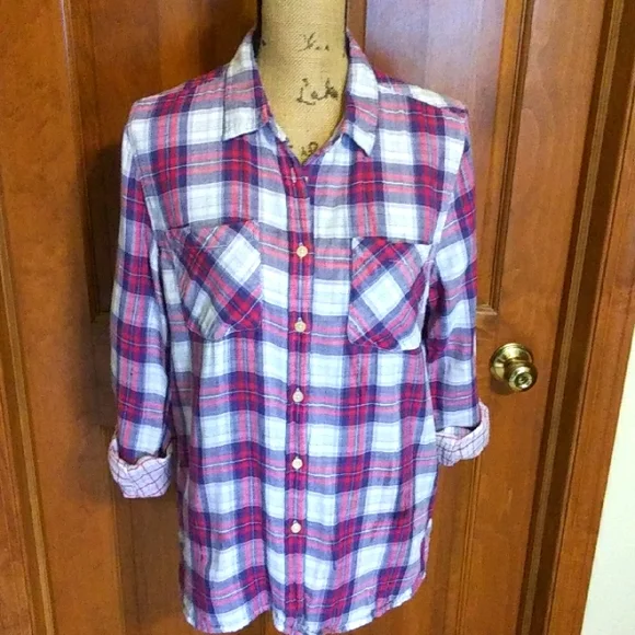 United By Blue Organic Cotton Button Up Shirt, VGUC - Picture 1 of 10